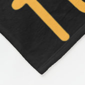 チームタイニーターキーナースターキーサンクスギビング秋N フリースブランケット (角)