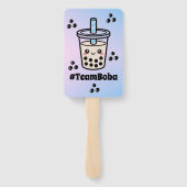 #チームタピオカ #チームタピオカなし 性別発表 ハンドファン (裏面)