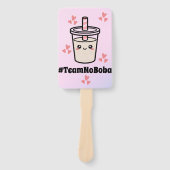 #チームタピオカ #チームタピオカなし 性別発表 ハンドファン (正面)
