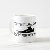 チームダイソンのマグ コーヒーマグカップ (正面左)