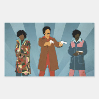 チームダイナマイト 長方形シール