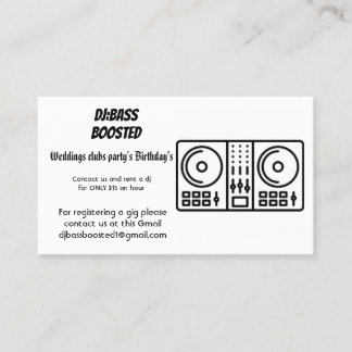 チームダニエルカード 名刺