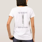 チームチタンTシャツ Tシャツ (裏面)