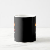 チームチニーターキーキュート感謝祭の日ニクナース コーヒーマグカップ (中央)