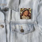 チームチューダー – キング・ヘンリー8世のポートレート 缶バッジ (インサイチュ)