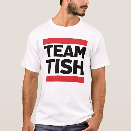 チームティッシュ Tシャツ (正面)