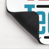 チームティース歯科分隊スタッフ歯科医師衛生士 マウスパッド (コーナー)