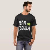 チームテキーラとグリーンライム Tシャツ (正面フル)