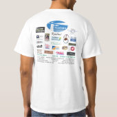 チームディアボーン2013のリレーワイシャツ Tシャツ (裏面)