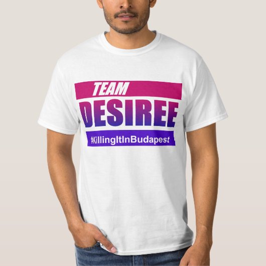 チームデジレー Tシャツ (正面)