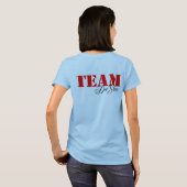 チームデスハイジャケット Tシャツ (裏面フル)