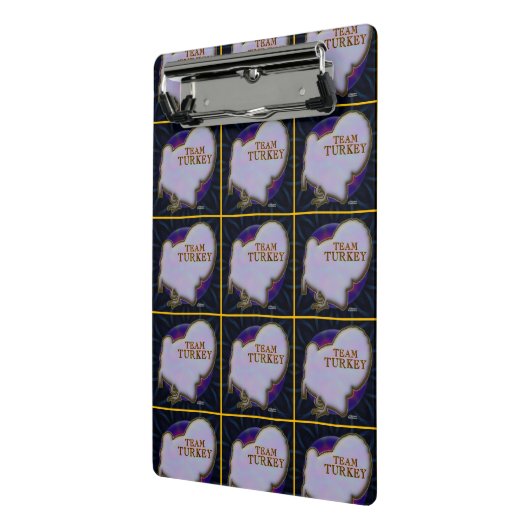 チームトルコ ミニクリップボード (アングル2)