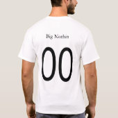 チームドイツ"大きいNothin"ジャージー Tシャツ (裏面)