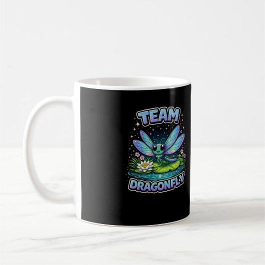 チームドラゴンフライ コーヒーマグカップ (左)