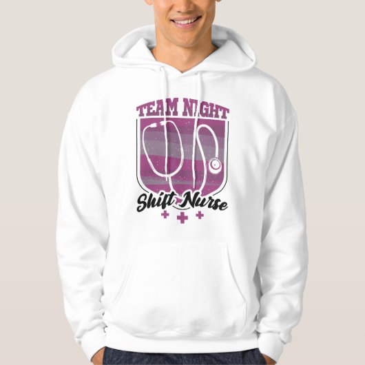 チームナイトシフトナース パーカ (正面)