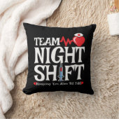 チームナイトシフト – ナイトシフトナース クッション (ブランケット)