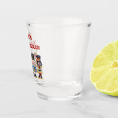 チームナツクラッカーエプロン ショットグラス (右)