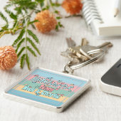 チームニックとチャーリーホワイト キーホルダー (側面)