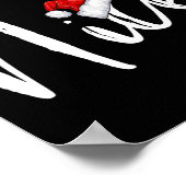 チームニースクリスおもしろいスマスファミリーマッチングパジャマ ポスター (角)