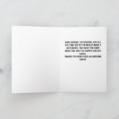 チームネーム写真とコーチカードに感謝 サンキューカード (内部)