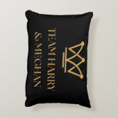 チームハリー&メガンと金ゴールドクラウン アクセントクッション (裏面(縦))