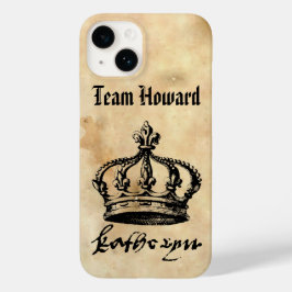 チームハワード – Catherine Howard's Crown & Signature Case-Mate iPhone 14ケース