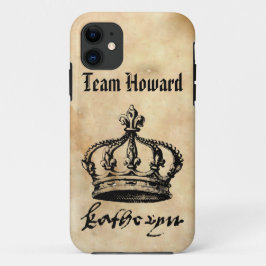 チームハワード – Catherine Howard's Crown & Signature iPhone 11 ケース