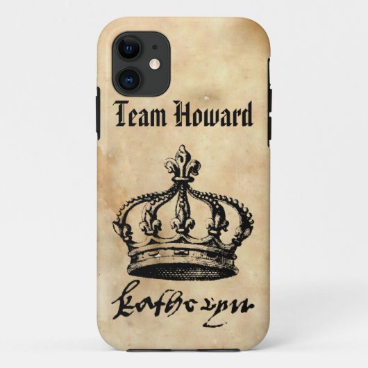 チームハワード – Catherine Howard's Crown & Signature Case-Mate iPhoneケース (裏面)