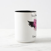 チームハート及び精神 ツートーンマグカップ (中央)