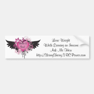 チームハート及び精神 バンパーステッカー