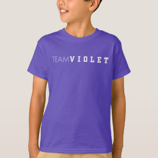チームバイオレット Tシャツ
