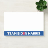 チームバイデン氏ハリスカスタムズカラーズホワイト&ブルー ポストイット (オフィス)
