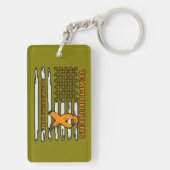 チームバター – アーミーキーチェーン キーホルダー (裏面)