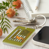 チームバター – アーミーキーチェーン キーホルダー (正面右)