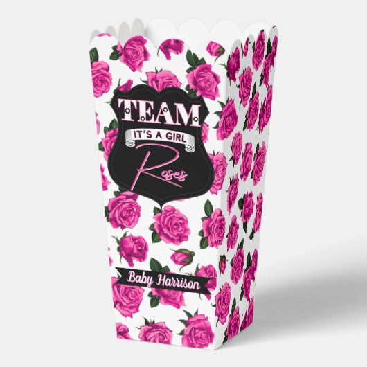 チームバラ | 銃またはバラの性別の表示 フェイバーボックス (裏面)