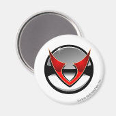 チームバーチャル宇宙ステーションロゴ マグネット (正面/裏面)