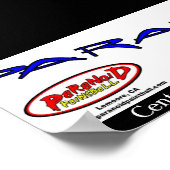 チームパラノイドポスター2 ポスター (角)