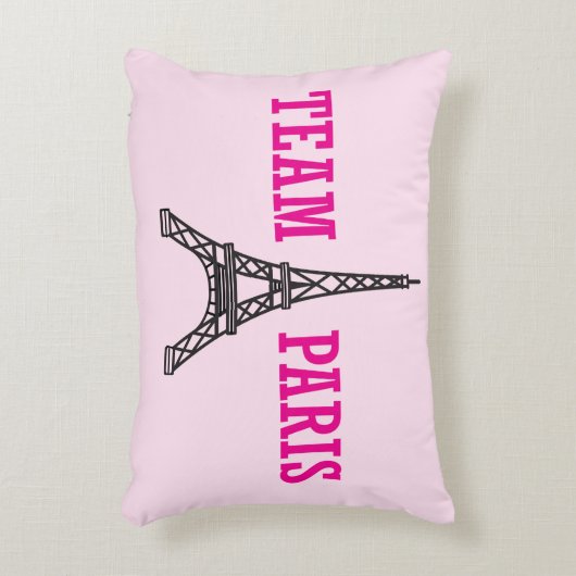 "チームパリ"アクセント枕 アクセントクッション (正面(垂直))