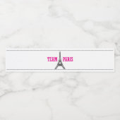 チームパリ ペットボトルラベル (シングルラベル)