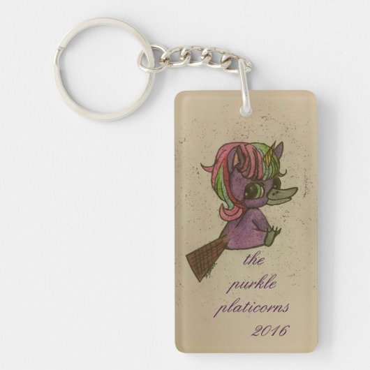 チームパークルプラティコーン2016 キーホルダー (正面)