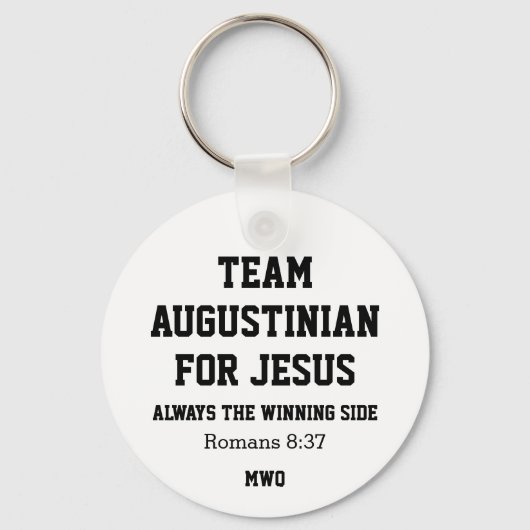 チームパーソナライズされたイエス キーホルダー (正面)