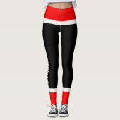 チームパーソナライズされたカラーアイスホッケーレギンス レギンス (正面)