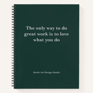 チームパーソナライズされたスローガンアドレス名ノートブック ノートブック