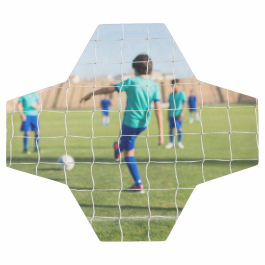 チームパーソナライズされたフォトカスタム サッカーボール (フラット)