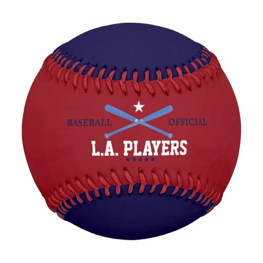 チームパーソナライズされたボール 野球ボール (正面)