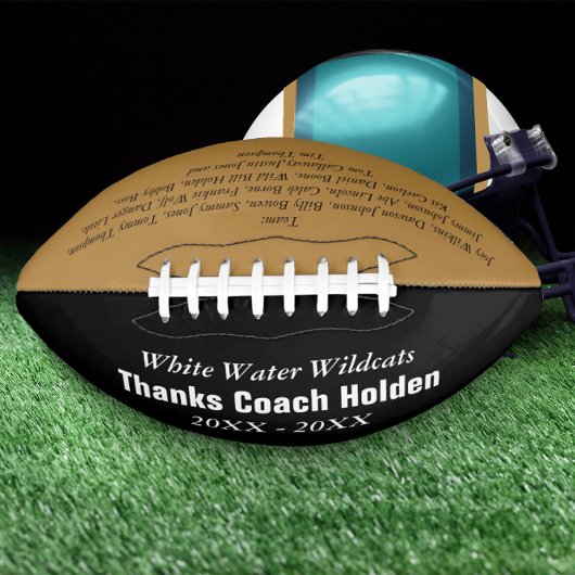 チームパーソナライズされたメンバー年のコーチ アメリカンフットボール