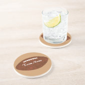 チームパーソナライズされた名サッカーのコースター コースター (側面)