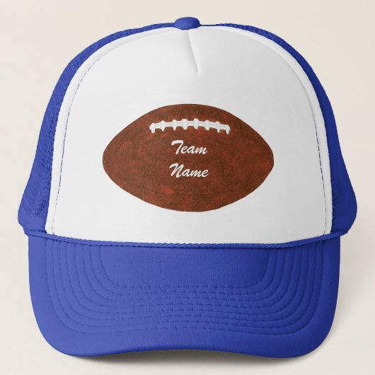 チームパーソナライズされた名サッカー帽 キャップ (正面)