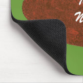 チームパーソナライズされた名フットボールグリーンマウスパッド マウスパッド (コーナー)