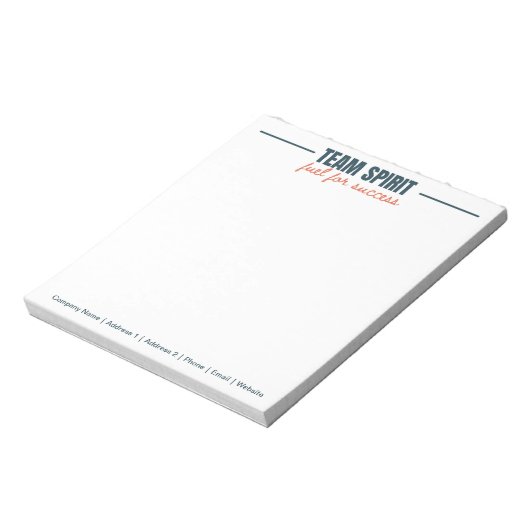 チームパーソナライズされた感動的オフィス企業の ノートパッド (回転)